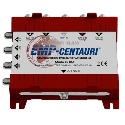 EMP Profi Class Multischalter 5/4 PLP-3 Stromlos ( Betrieb ohne Netzteil ) - Bild 1 von 3