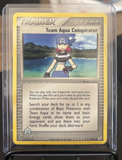 Team Aqua Conspirator 77/95 Ex Team Magma vs Team Aqua Regular - MP on eBay