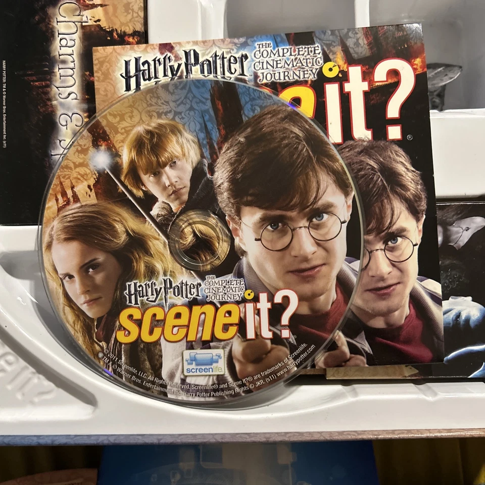 Harry Potter Scene It? DVD Board Game Complete Cinematic Journey Family Trivia - Image 3 of 4