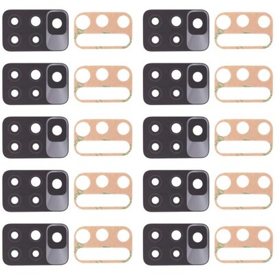 10 PCS Back Camera Lens for Xiaomi Redmi Note 11 4G/Redmi 10/10 Prime