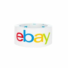 Packaging Tape - eBay Logo - Black or Multi-Color - ONE 75-YD ROLL