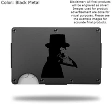 Custom PLAUGE DOCTOR Laser Engraved Wallet - Pick A Wallet Color