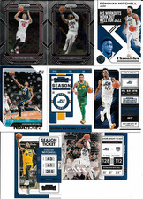 Donovan Mitchell 8 Card Lot with Game Night Ticket NM