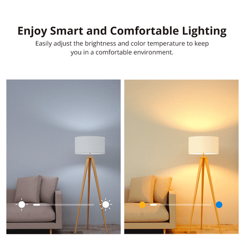 SONFF B05-BL-A60 LED Glühbirne Wifi Smart Glühbirnen 230 V Fernbedienung Lampe - Bild 4 von 17