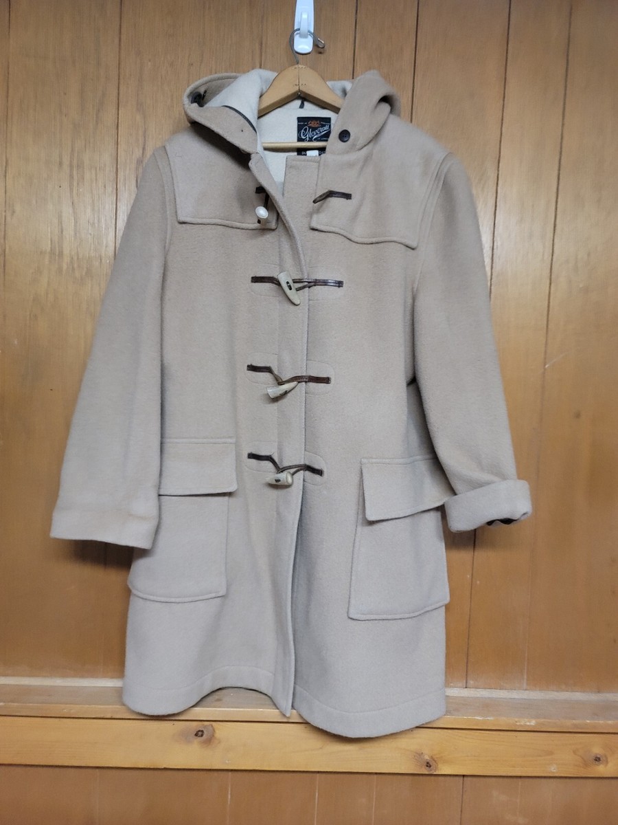Vintage Gloverall Dolomite Beige Duffle Coat Size 42 Color