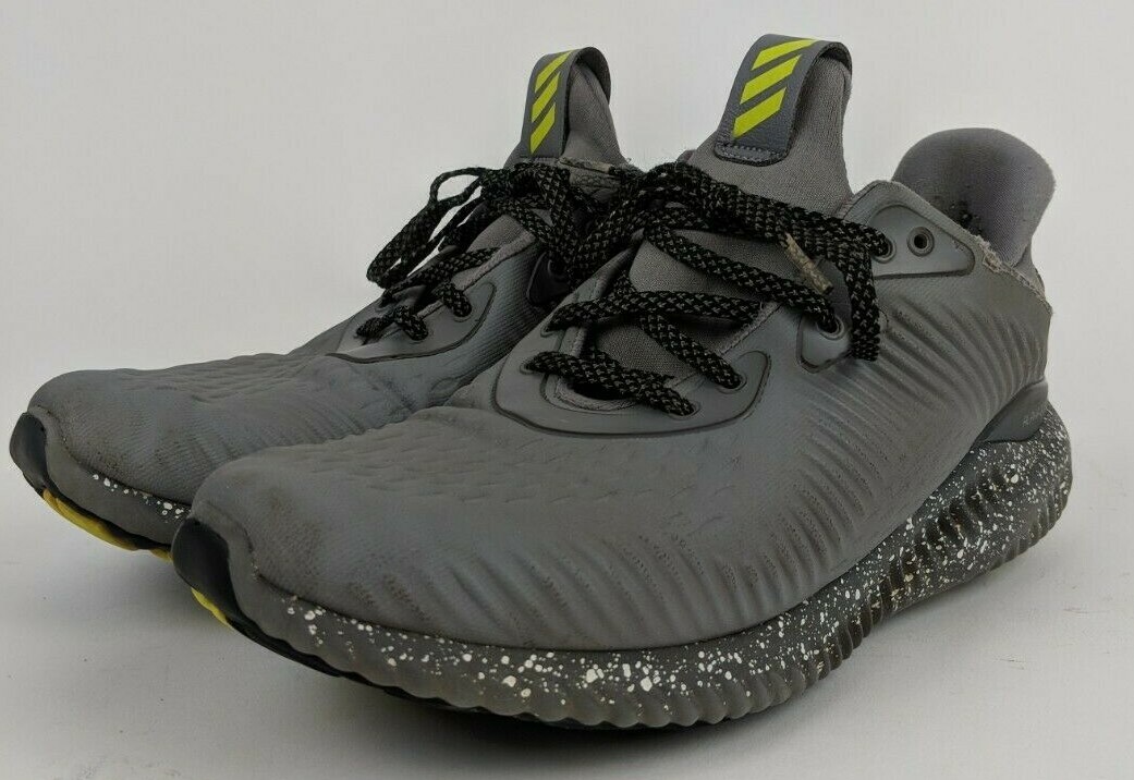Mens ADIDAS Alphabounce Continental Grey Basketball Tennis Shoes Sneakers  sz 6 | eBay