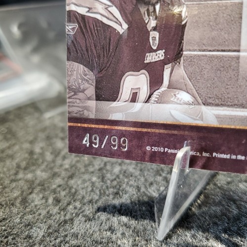 2010 Limited Initial Steps Jerseys #19 Ryan Mathews 49/99 - Picture 3 of 4