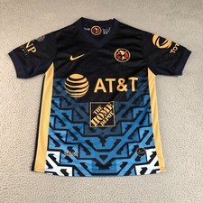 Nike Club America Vapor Match ADV Away Soccer Jersey Small Sportswear Dri-Fit