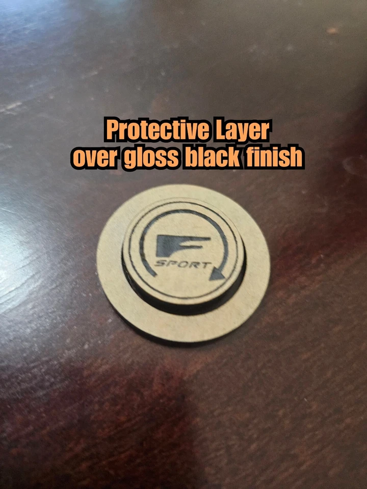 Кнопка запуска F Sport (Lexus IS, GS, ES, RC) - Изображение 3 из 4