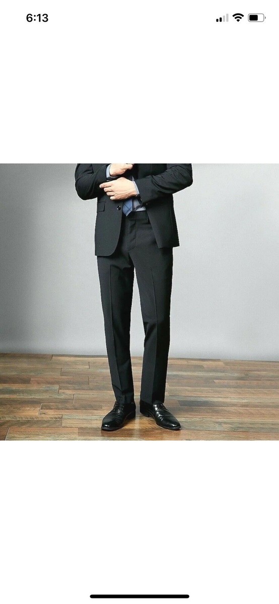 NWT EXPRESS mens CLASSIC FIT dress pants WINKLE RESISTANT 30 X 32 BLUE