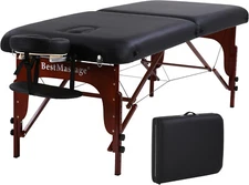 Massage Bed 2 Fold Lash Bed Portable Massage Table Spa Bed Height Adjustable