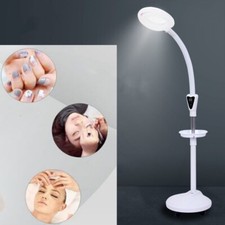 16x LED Lupenleuchte mit Standfuß Lupenlampe Rollstativ Kaltlicht Kosmetik Lupe