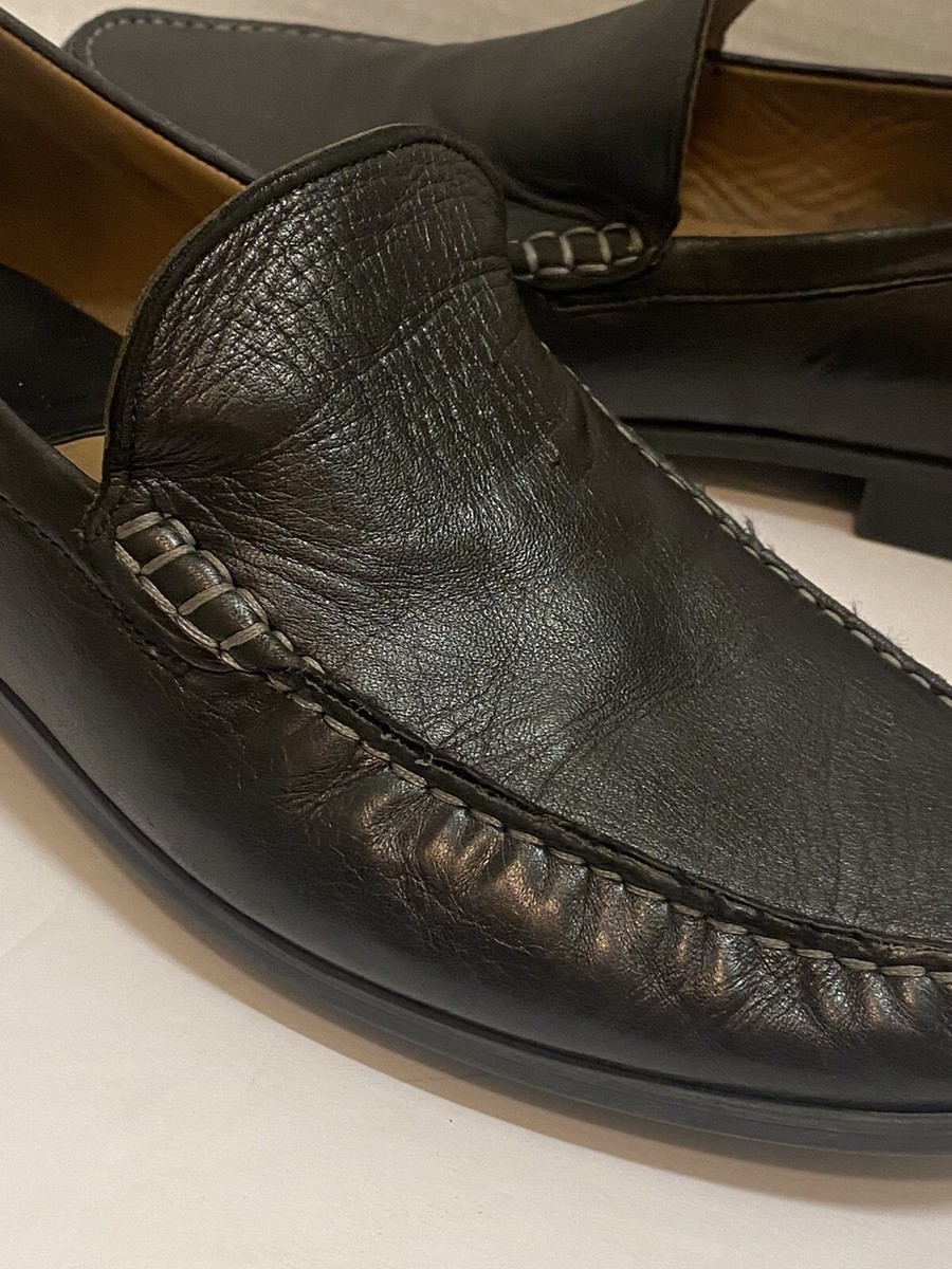 Johnston & Murphy Cresswellven Venetian Loafer Black Sheep 