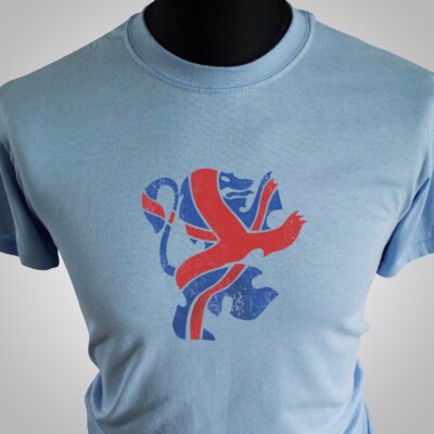 The New Avengers T-Shirt Retro TV Serie 70er Jahre Steed Purdy Gambit hellblau