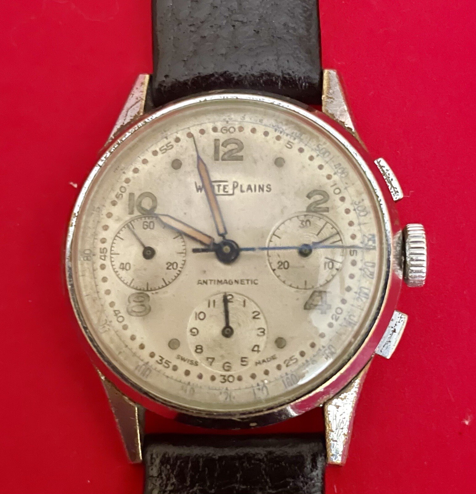 WW2 ERA WAKMANN CHRONOGRAPH VENUS178? IN BOX. eBay