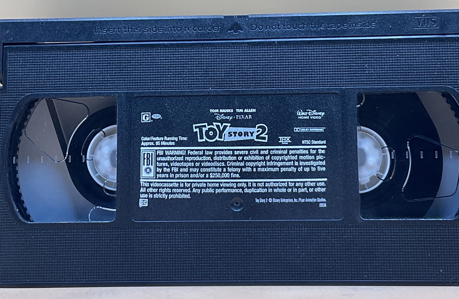 Toy Story 2 VHS 2000 Disney Clamshell **Buy 2 Get 1 Free**