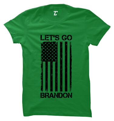 Let's Go Brandon American Flag - Anti Joe Biden FJB Women's T-shirt