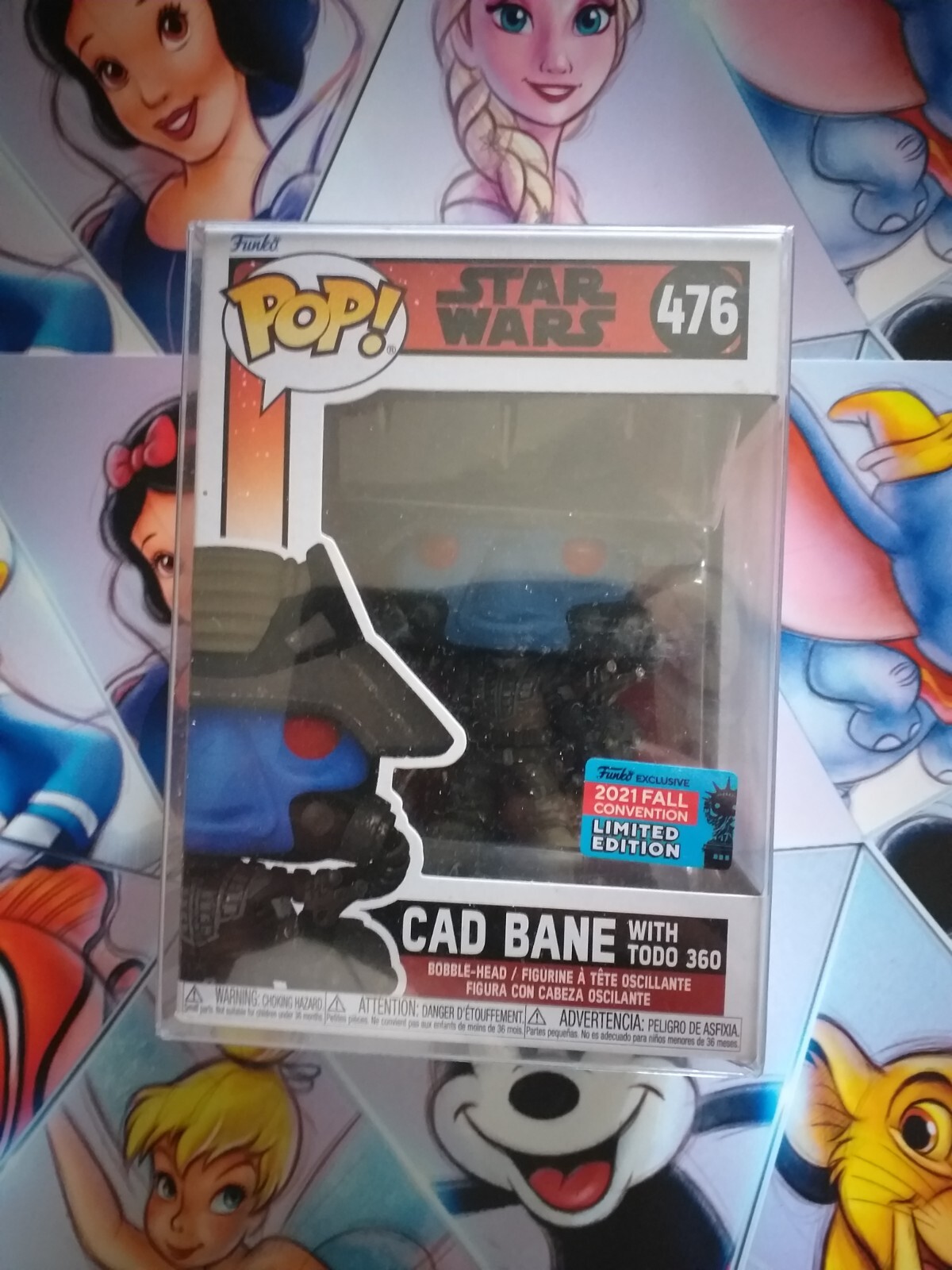 Funko Pop! Star Wars: - CAD BANE WITH TODO 360 No476 - LIMITED EDITION