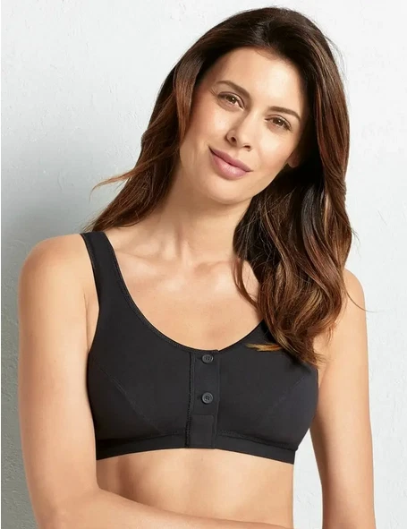 Reggiseni Per Mastectomia Comfort In Cotone Reggiseno Senza Ferretto Da Donna A Copertura Totale Per Tutti I Giorni Bra Post-operatorio Per Protesi Mammarie(Grey,A_40/90