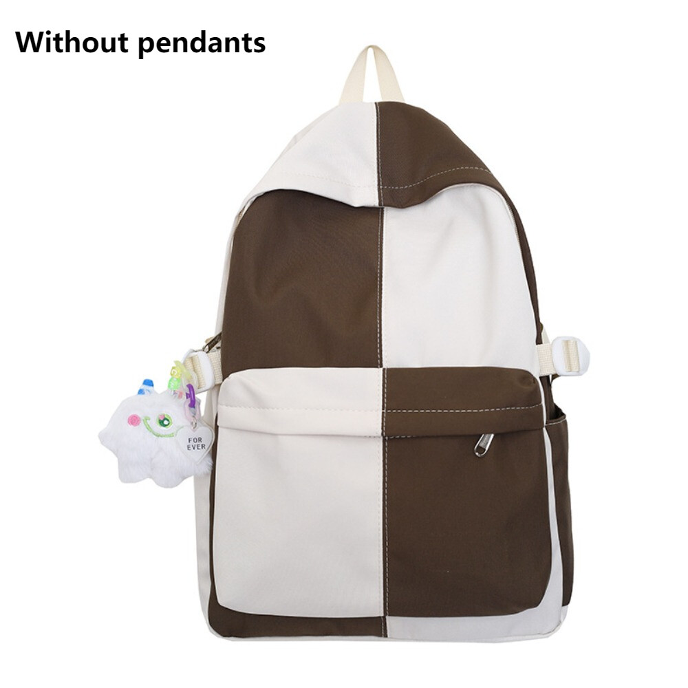 Waterproof Nylon School Backpack for Students Outdoor Travel