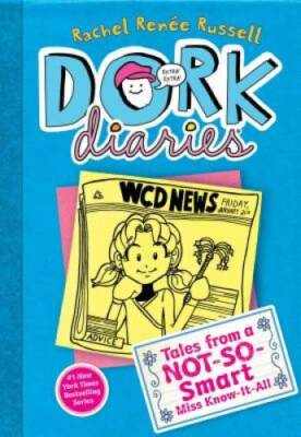 Dork Diaries 5: Tales from a Not-So-Smart Miss Know-It-All - Hardcover - GOOD