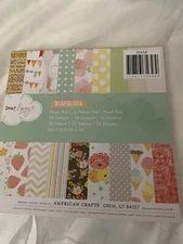 Dear Lizzy Neapolitan 6x6 Paper Pad Card Making Paper Crafts Summer Missing 5