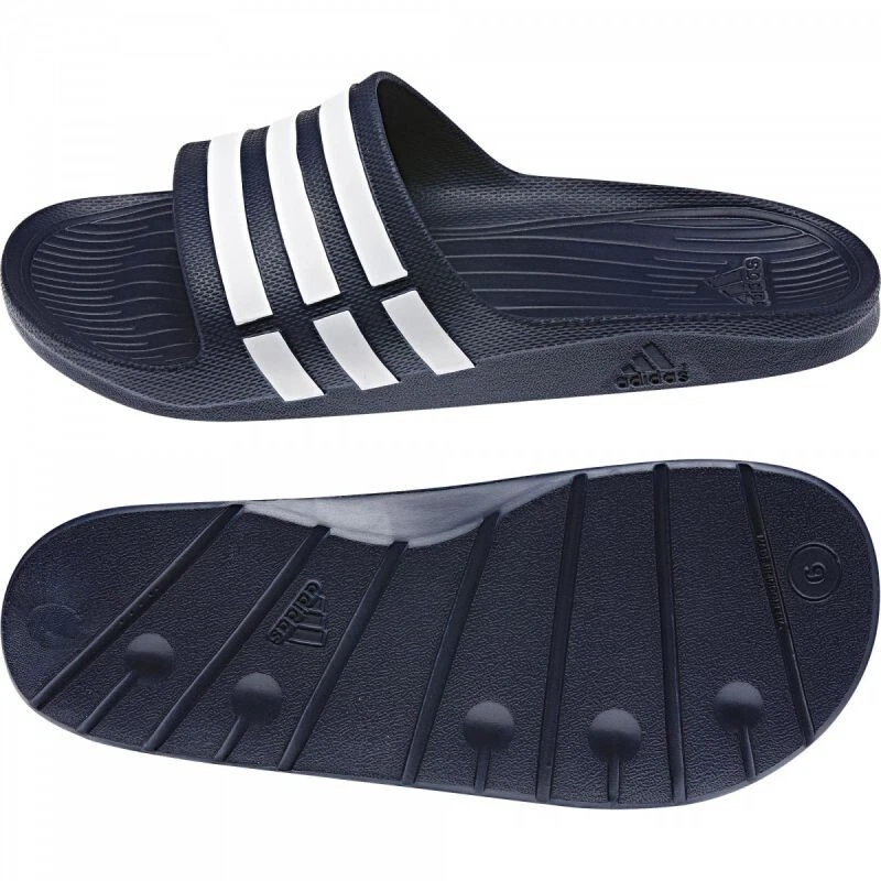 Adidas Duramo Slide blu navy taglia UK US 18
