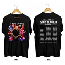 David Gilmour Luck And Strange Tour 2024 TShirt