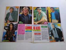 Alice Cooper Don Johnson John Farnham Bowie Hauer clippings Sweden Motley ad