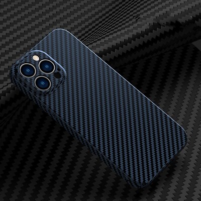For iPhone 16 15 Pro Max 14 13 12 Mag Safe Case Shockproof Carbon Fiber Texture