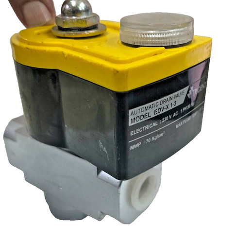 TRIDENT EDV-X 1-3 Automatic Drain Valve 230V 50 Hz  MWP 70 kg/cm²