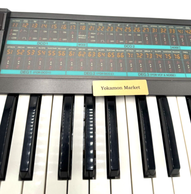 Korg Poly-800 Analog Synthesizer KeyBoard Music Excellent AC100V