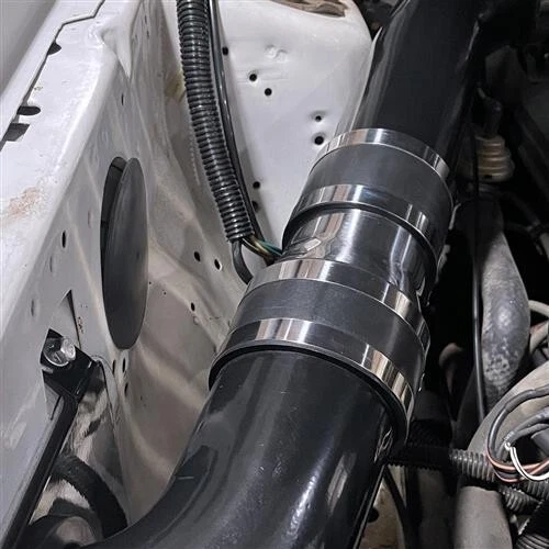 Tubo adaptador de aire frío Ford Mustang 1986-1988 se adapta a la densidad de velocidad MAF 5.0 carrocería Fox Foto 3 de 4