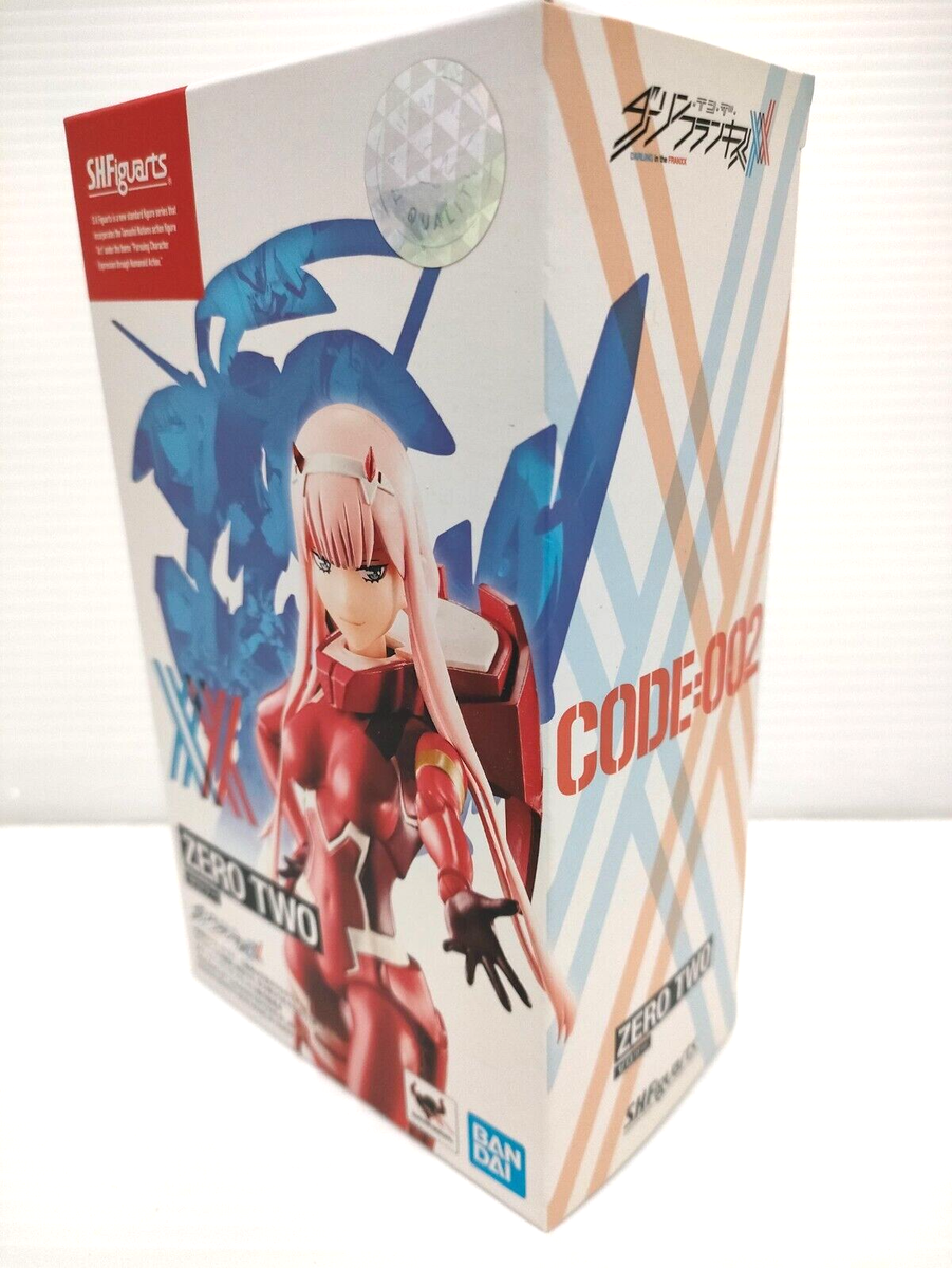 Darling in the Franxx Zero Two Figure 5.51in PVC BANDAI S.H.