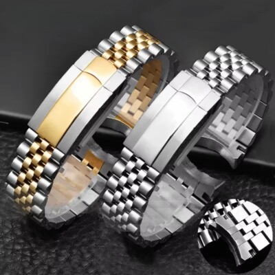 20 21mm Jubilee Watch Band Bracelet Strap Fits Rolex Submariner Daytona