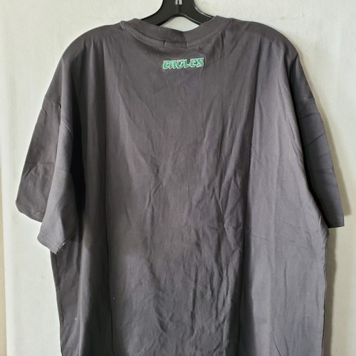 Philadelphia Eagles Shirt Women XXL Grey Short Sleeve Graphic Tee Throwback NWT - Picture 10 of 11