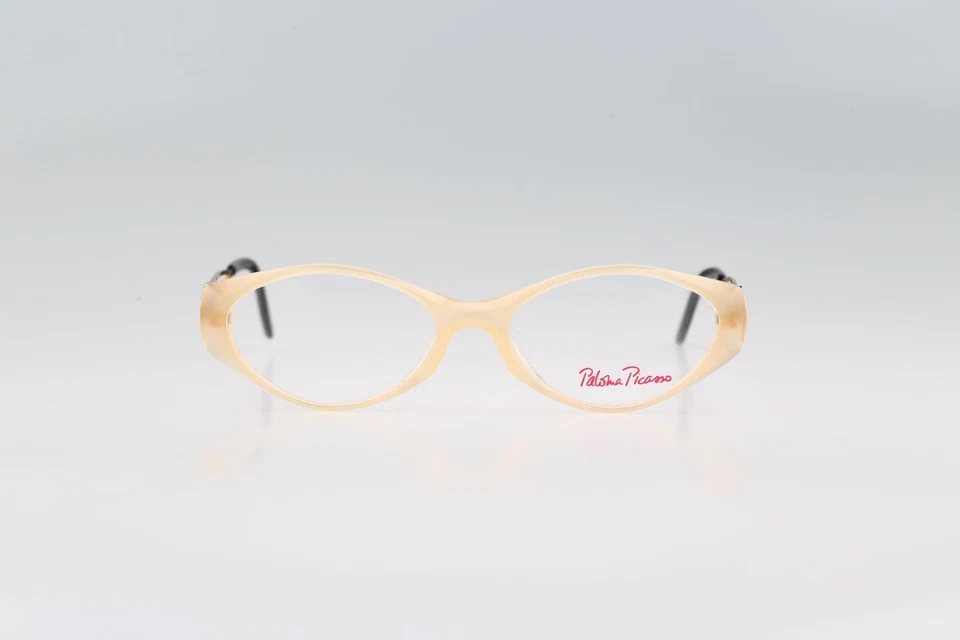 Винтажные овальные женские оправы для очков 90-х Paloma Picasso от Metzler 8209 402 новые из старых запасов - Изображение 4 из 4
