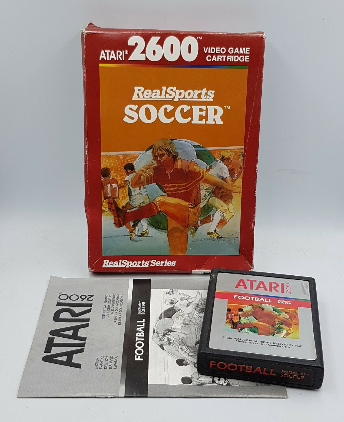 RealSports Soccer ATARI 2600