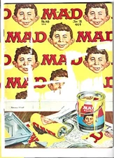 Vintage MAD - MAD Magazine #148 - Jan. 1972 - Yellow Paint