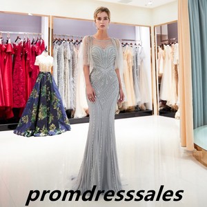 luxury mermaid prom dresses