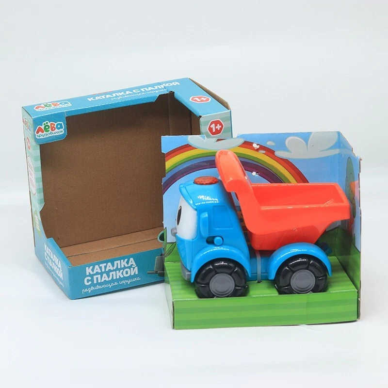 NEW Small truck Leo with 8 Russian songs Farmer's car Pull line Car model toy - Image 4 of 4