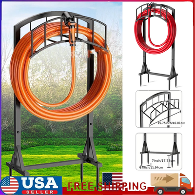 #ad #ad Garden Hose Holder Upgraded Water Hose Holder Holds 151 feet Hose Heavy Duty $28.99