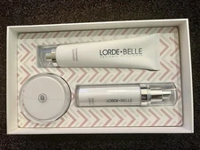 LORDE + BELLE Consciously Created Skincare Regimen - 3 in 1 Set- Retail $199 NIB