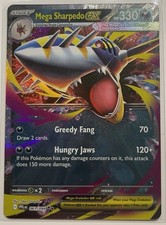 Mega Sharpedo ex 061/094 Me02: Phantasmal Flames Holo