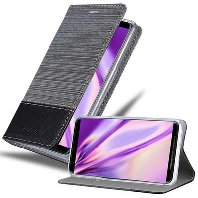 Handy Hülle für Huawei MATE RS Cover Case Tasche Etui Jeans Stoff