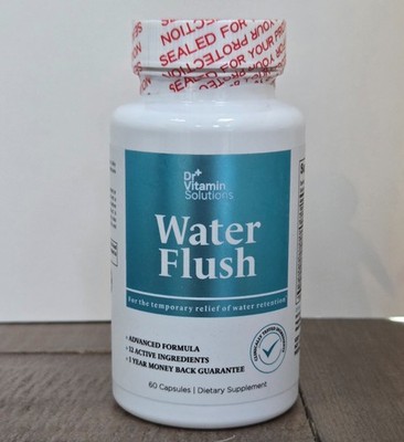 Dr. Vitamin Water Flush Pills Relief For Retention Weight Loss Detox Herbal