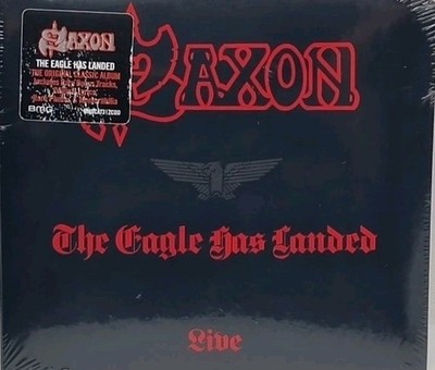 Saxon The Eagle Has Landed Live CD Hardrock Band Heavy Metal Konzert Musik Kult