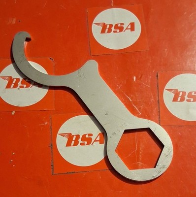 BSA B31/B33 und M33 Modelle GABELMUTTER UND P/STANGE TUNNELMUTTERSCHLÜSSEL