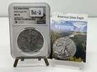 2022 1oz .999 Silver Eagle US State Series Wyoming NGCS MS70 BX1-2