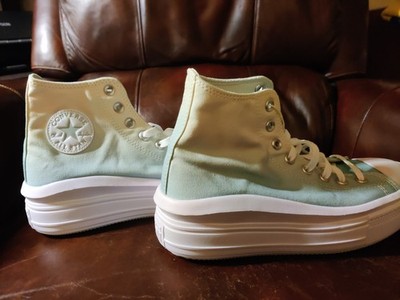 NEW Converse All Star Chuck Taylor Move Platform Ombre Teal Women's  Size 10